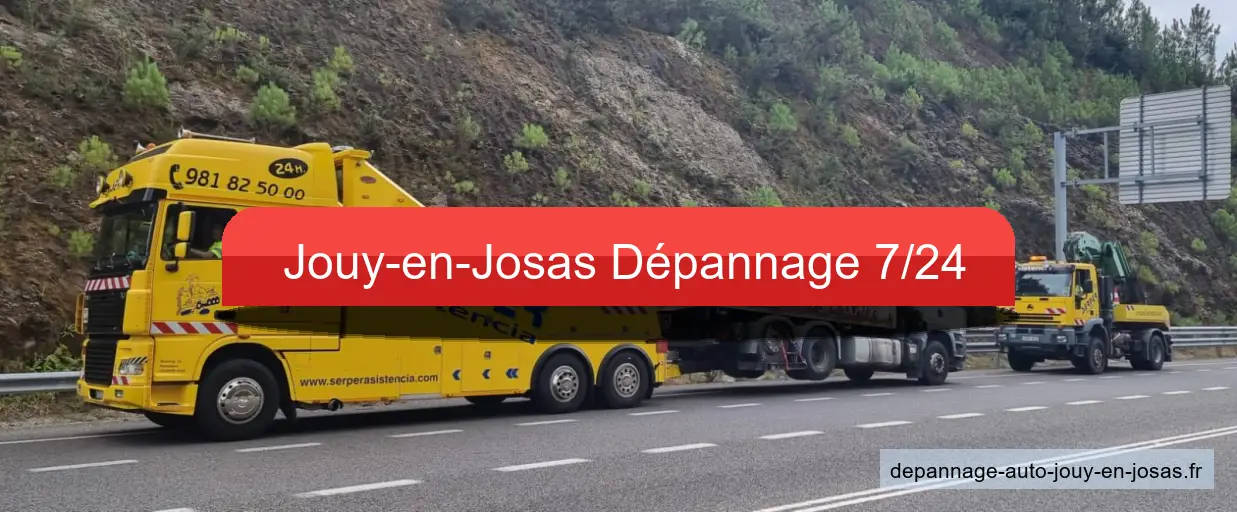 Dépannage et remorquage à Jouy-en-Josas